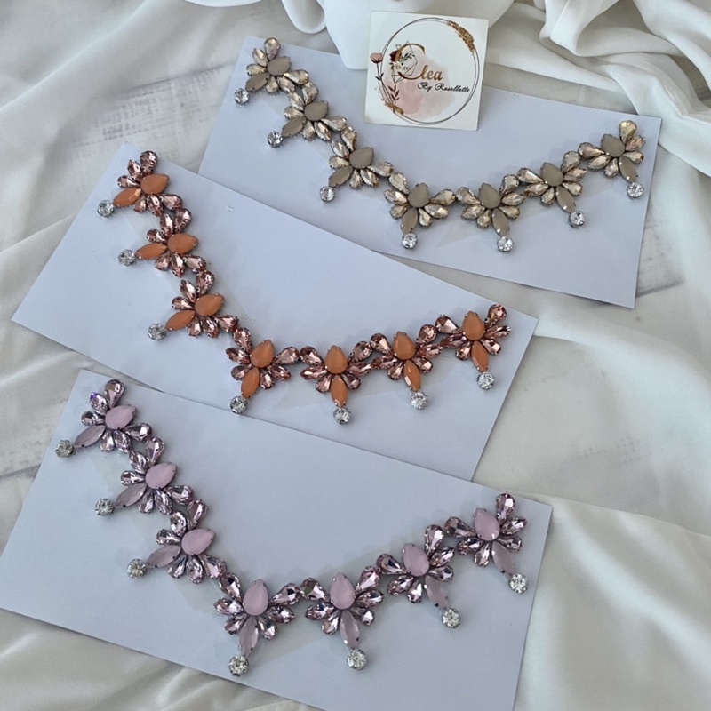 Payet rangkai / permata baju / payet kebaya “Onyx” N83