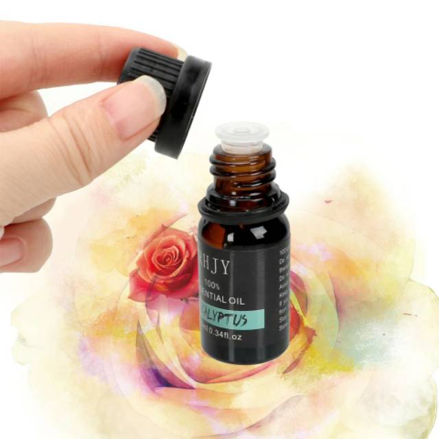 EUCALYPTUS ESSENTIAL OIL PURE 100% AROMATHERAPY AROMATERAPI MURNI MINYAK ATSIRI RHJY EUCALYPTUS