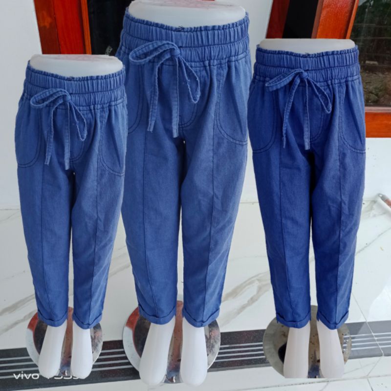 BAGGY PANTS ANAK JEANS 4-16 TAHUN / CELANA JEANS