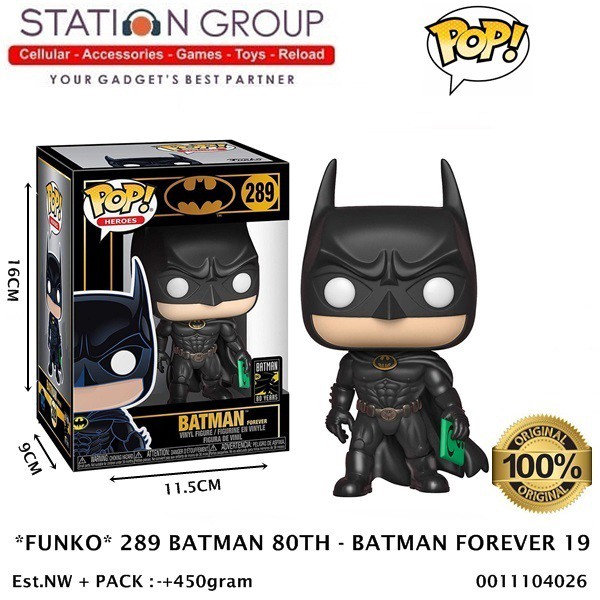 Jual FUNKO POP 289 BATMAN 80TH - BATMAN 