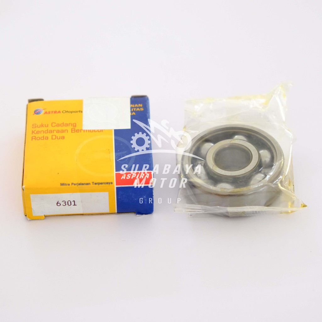 Laher Bearing 6301 Aspira Roda Belakang Yamaha Laker Lager Original