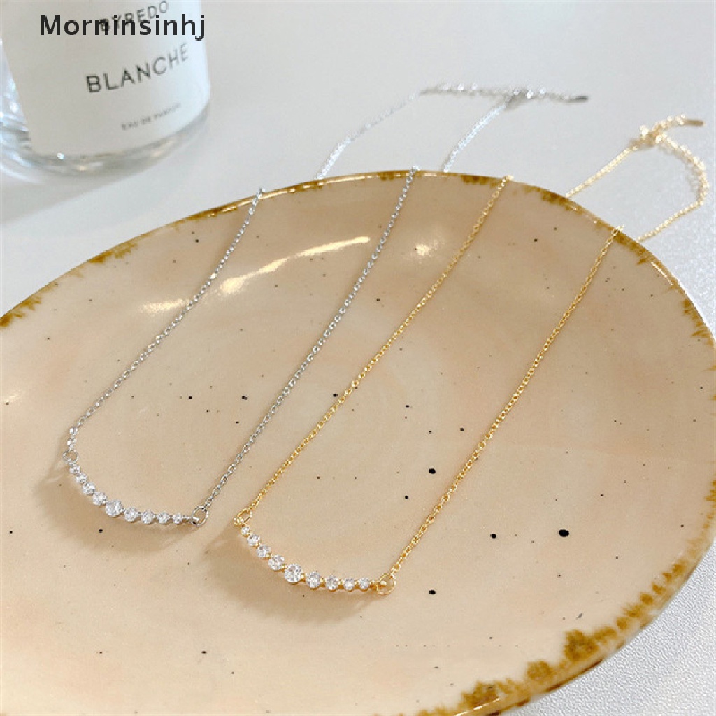 Mornin Multicolor Mini Birthstone Kalung Untuk Wanita Korea Fashion Perhiasan Menawan Liontin Rantai Choker Bijoux Kerah id