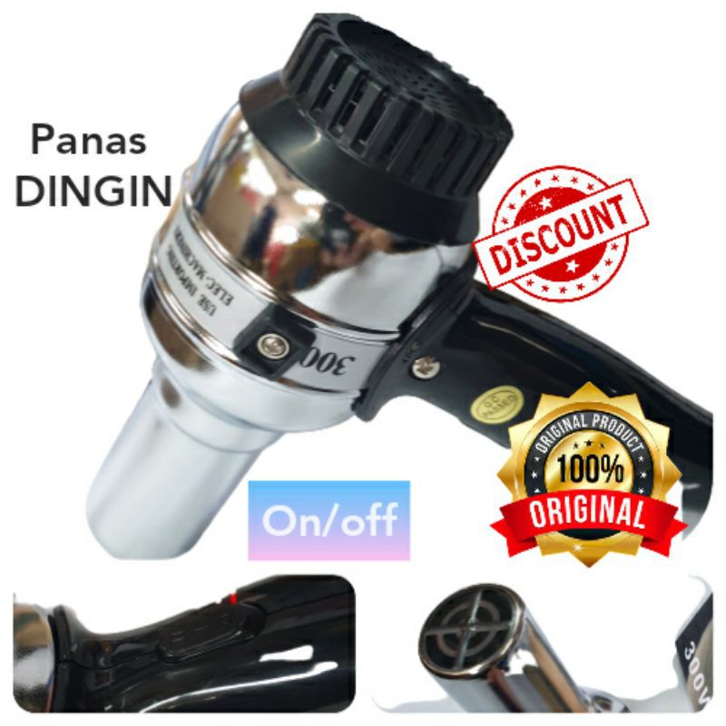 Alat Pengering Rambut Rainbow 300 Hairdryer Mini Murah Profesional dan Hairdyer Angin Panas