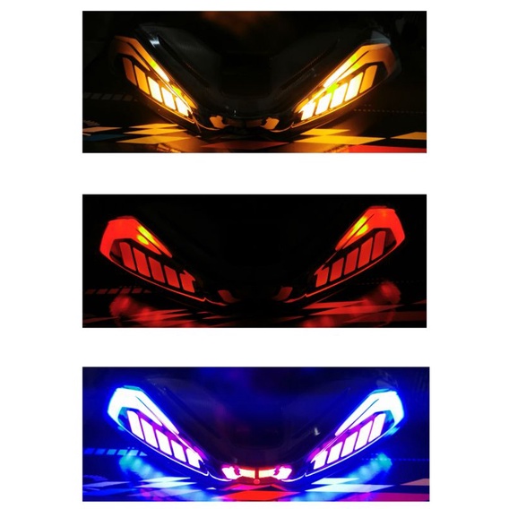 Lampu stop Nmax New 2021 2022 aksesoris sepeda motor sein running