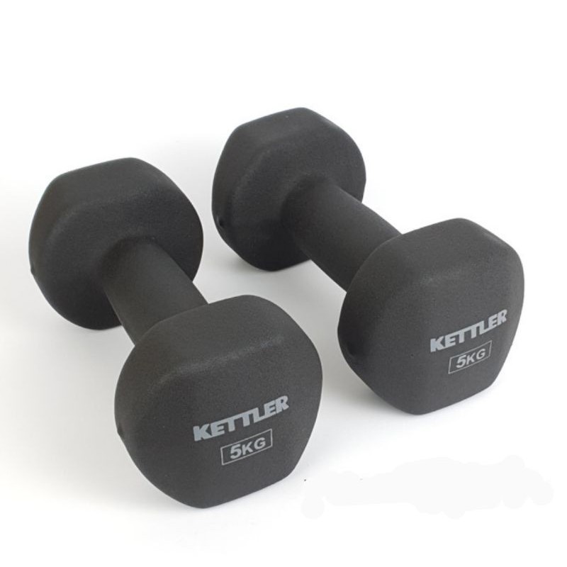 Jual Dumbell Kettler Neoprene 10kg/pair (5kg Per Buah) | Shopee Indonesia