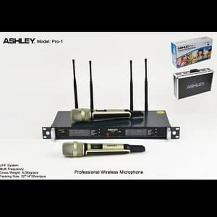 Mic Wireless Ashley Pro 1/ Ashley Pro1 Ashley Pro-1 ( Handheld ) Multi Channel