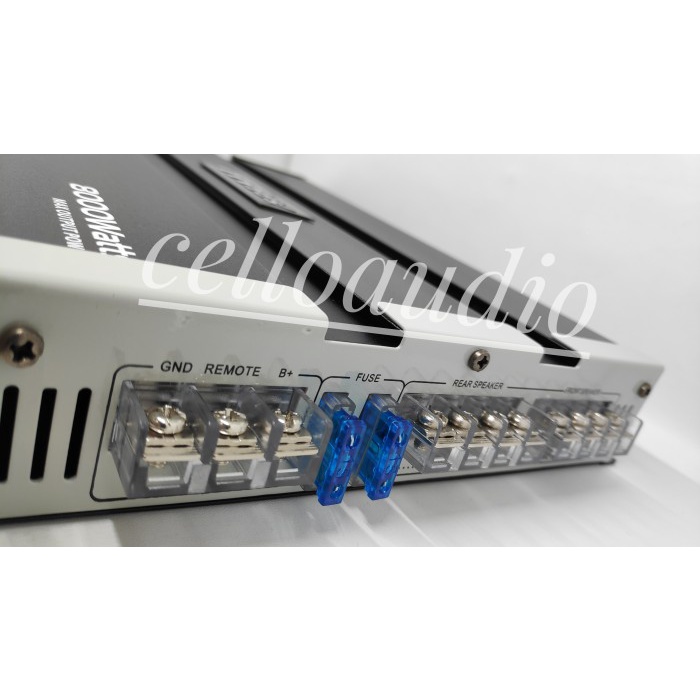 POWER AMPLIFIER 4 CHANNEL ADS ATE-500.4 8000 WATT AUDIO MOBIL CAR