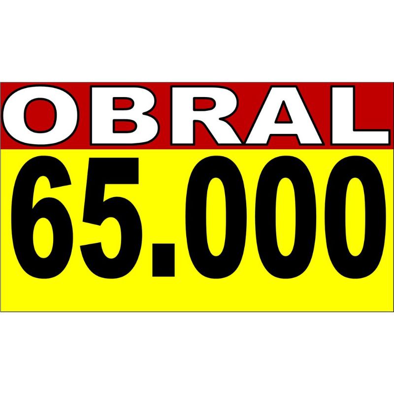 

Kertas Obralan Harga / Label Bandrol Harga / Nominal Harga Price