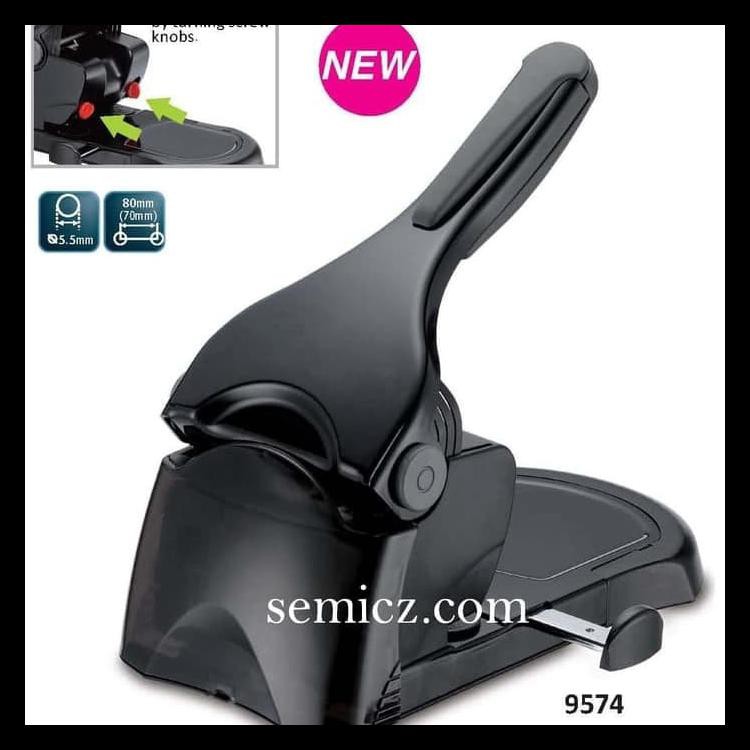 

DISKON! Pembolong KW-trio 9574 effortless Lever-tech Heavy Duty 2 Hole Punch