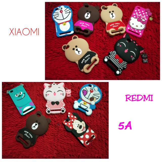 XIAOMI REDMI 5A CASE KARAKTER 3D