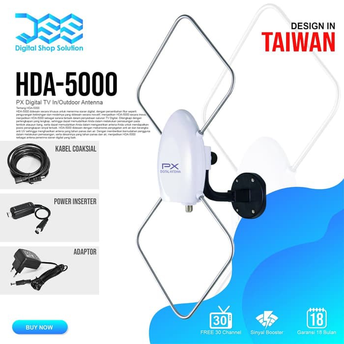 Antena Digital TV Outdoor PX HDA-5000