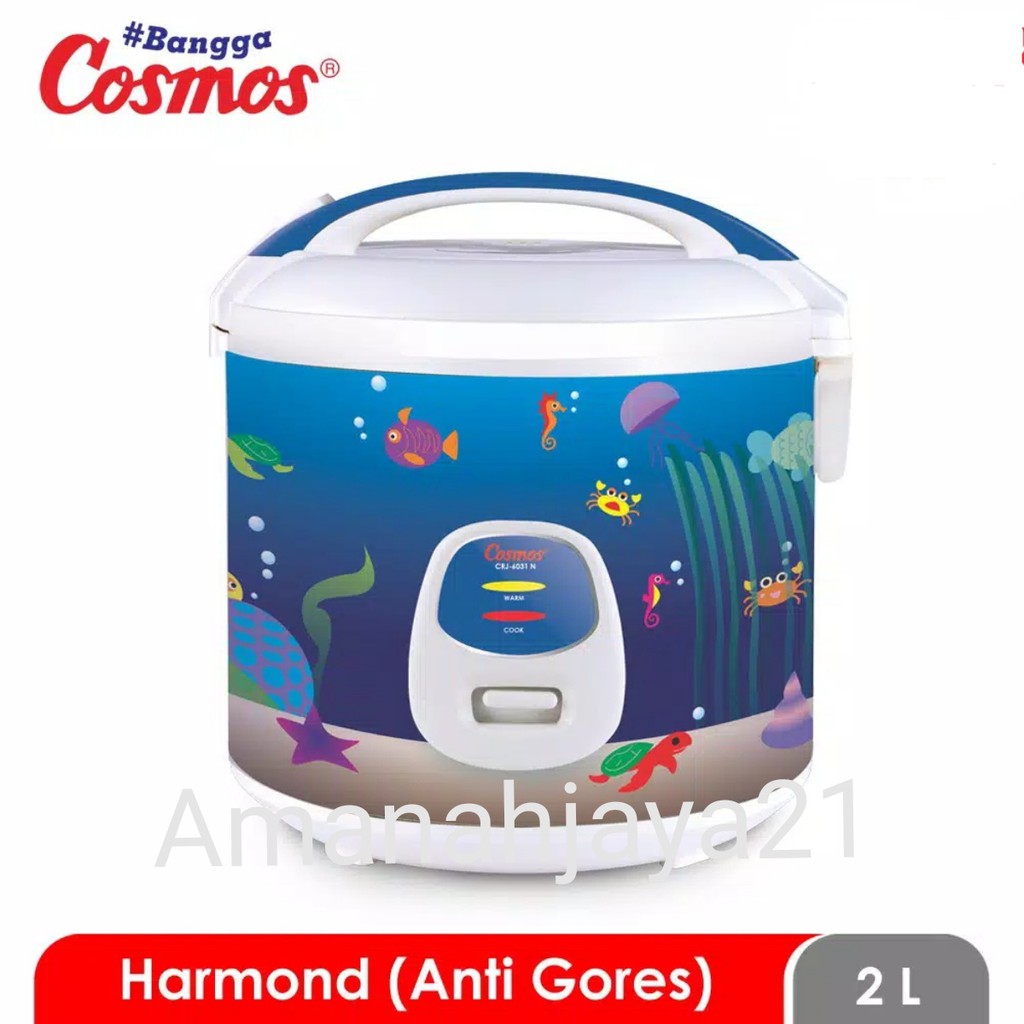 Magic com Cosmos CRJ-6031 2Liter/Rice cooker Cosmos harmond CRJ-6031N