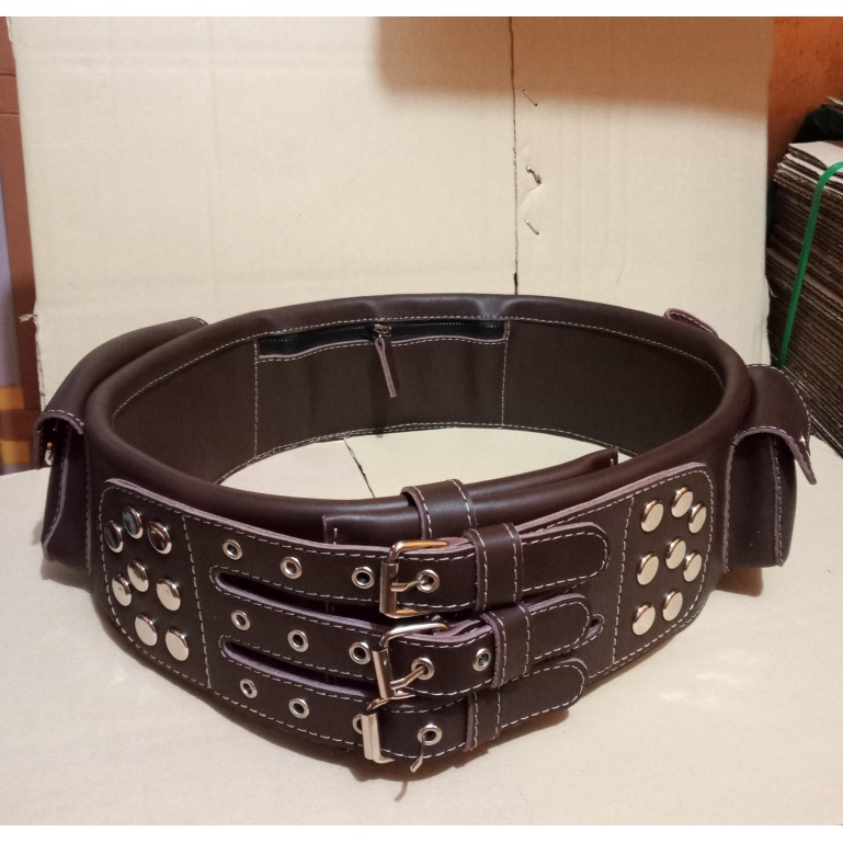 SABUK JAWARA | SABUK BETAWI 3 GESPER KULIT ASLI 100%