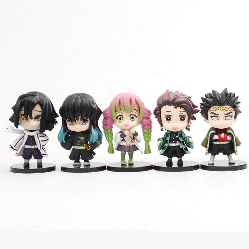 Figure Demon Slayer Pilar Kimetsu No Yaiba set 5