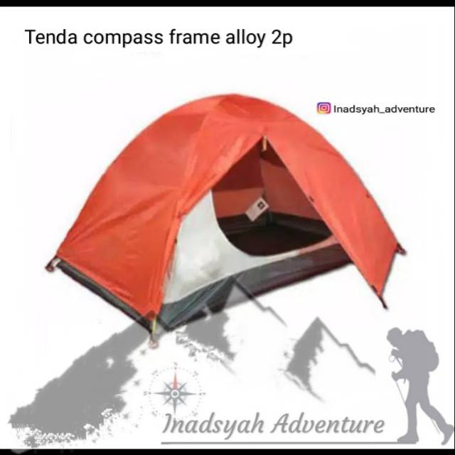Tenda Ultralight COMPASS + frame alloy 2p