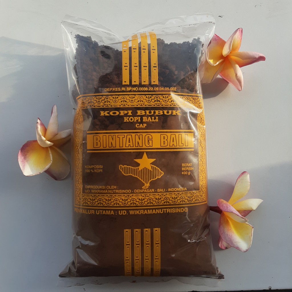 

KOPI BUBUK BALI GROSIR / ECERAN CAP BINTANG BALI 400 GR