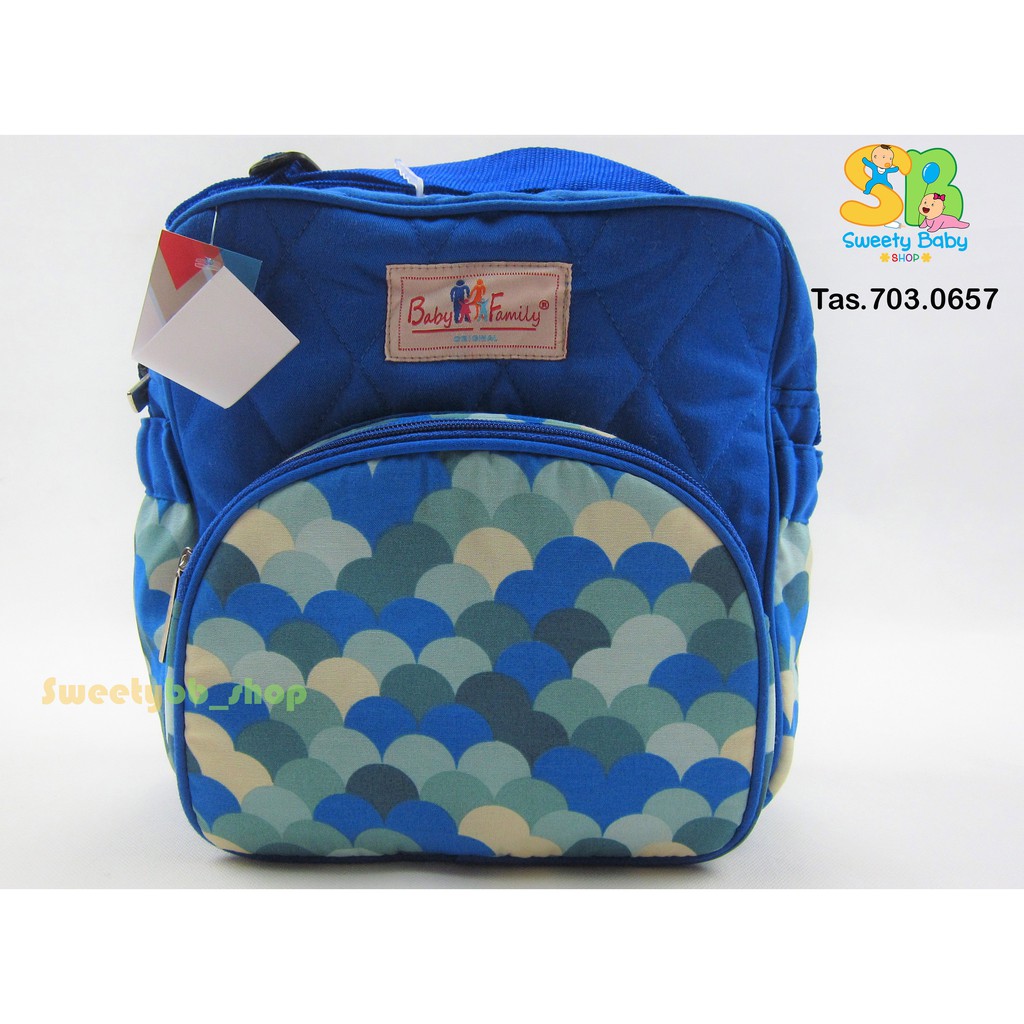 Diapers simple bag baby family kecil / Tas popok bayi baby family