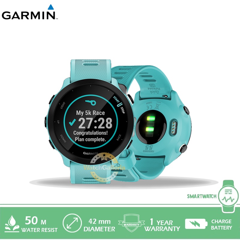 Jam Tangan Garmin Forerunner 55 Aqua Original Murah