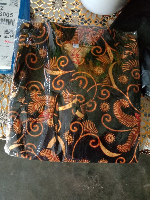 Couple Batik Ayah Anak Motif Sogan Salju Size Anak Terlengkap || Kemeja Lengan Panjang