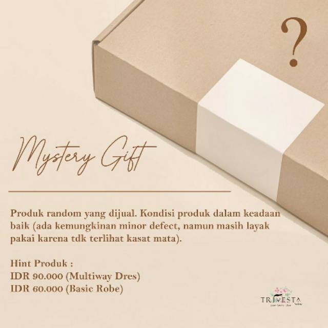 Mystery Gift - Produk Multiway Dress / Basic Robe / Bride Robe Kimono Pengantin / Ruffle MUA