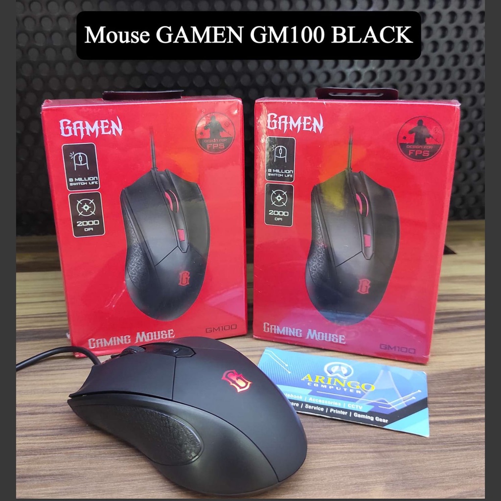 Mouse GAMEN GM100 BLACK