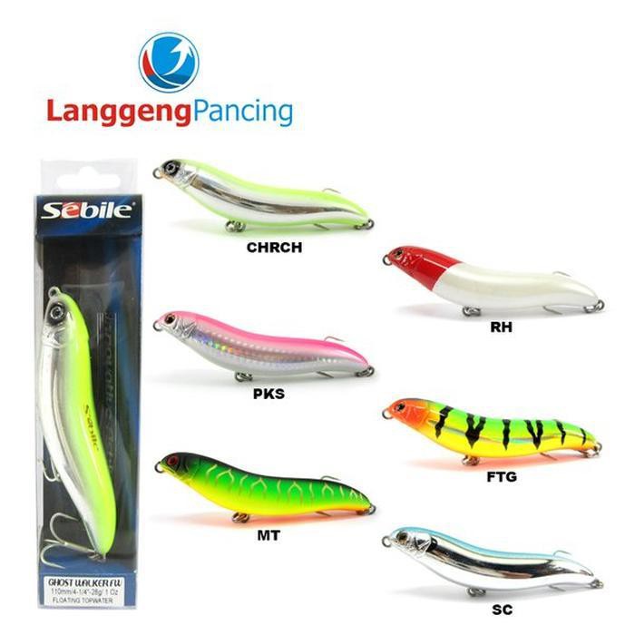 Dijual Lure Sebile Ghost Walker FW 110mm 28gr Top Water accessories Berkualitas