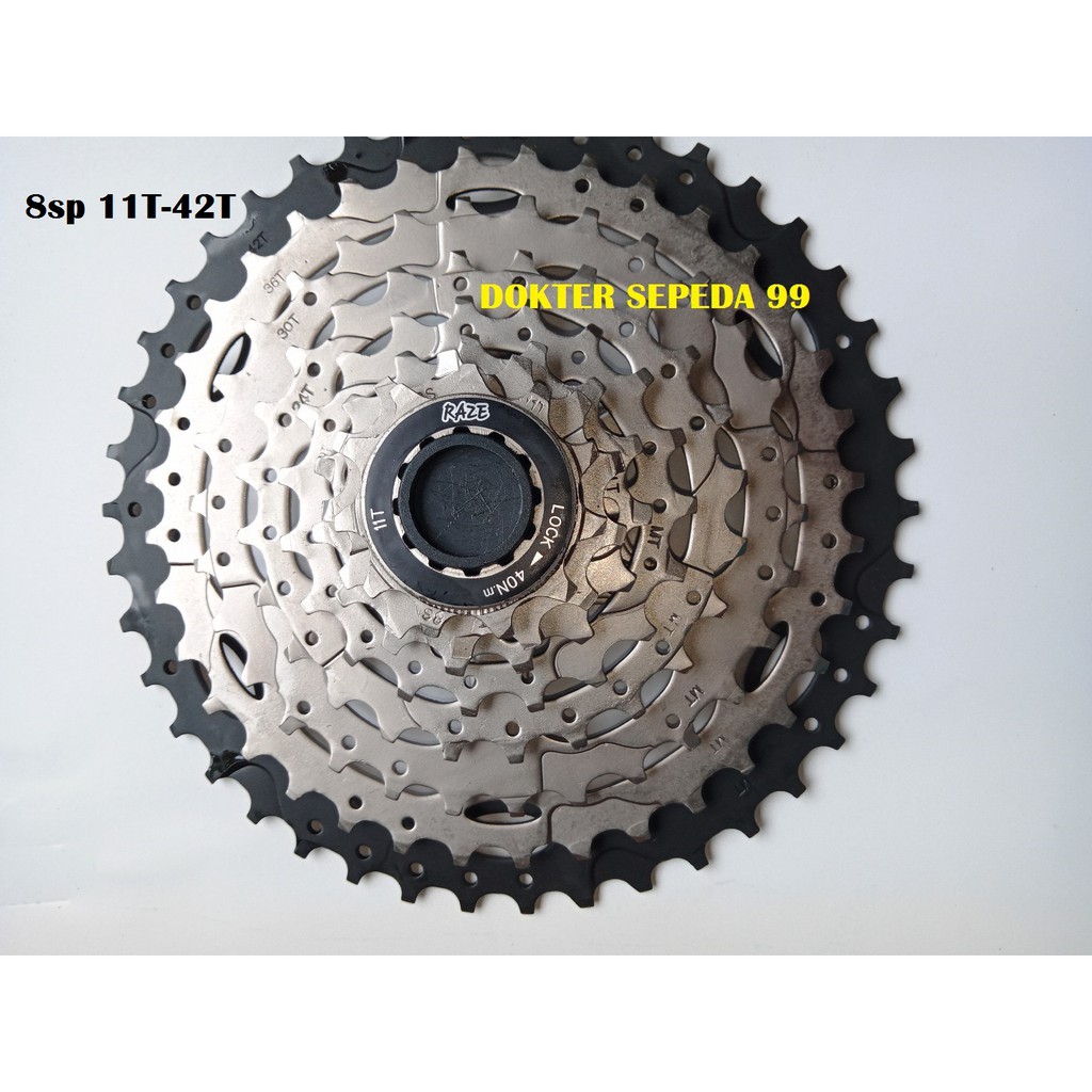 Sprocket RAZE 8 speed 11T-42T