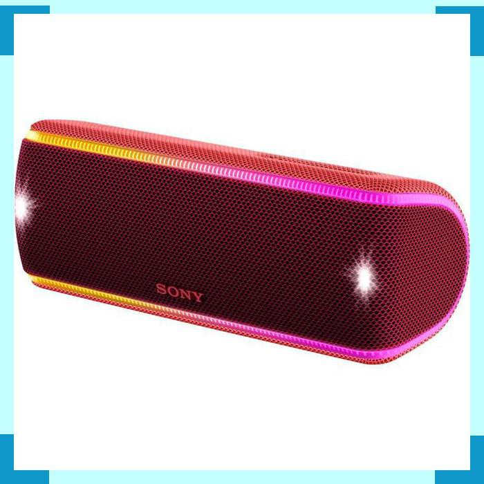 Sony SRS-XB31 / XB-31 Extra Bass Portable Bluetooth Speaker - Red