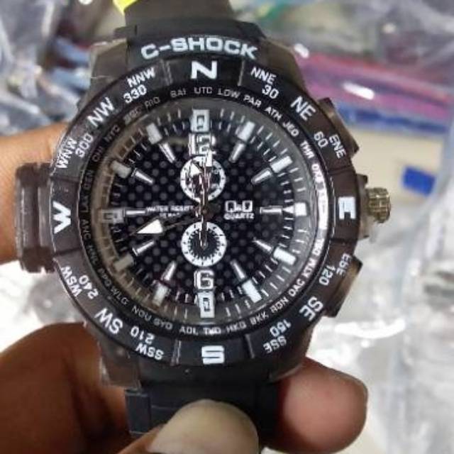 C ( C63 ) JAM TANGAN SPORT TRANSPARAN / WATER RESISTANT 3 ATM / TAHAN AIR