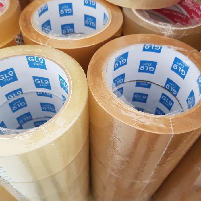 

Terlaris Lakban Murah 100 Yard 90M Cokla5/Bening Nempel Glo Tape Sale!!!