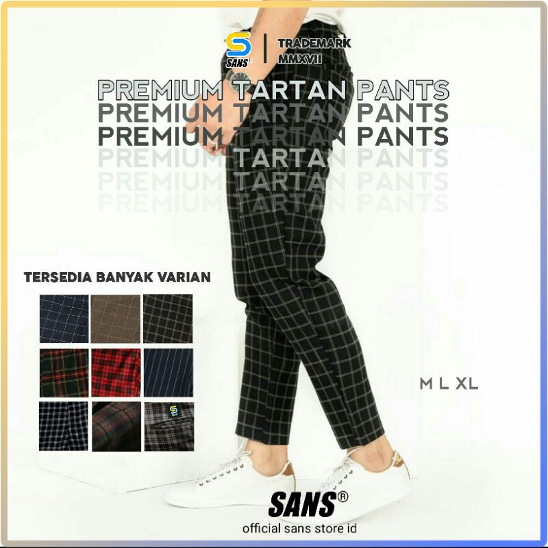 [PREMIUM] CELANA TARTAN / TARTAN PANTS / CELANA KOTAK KOTAK / CELANA