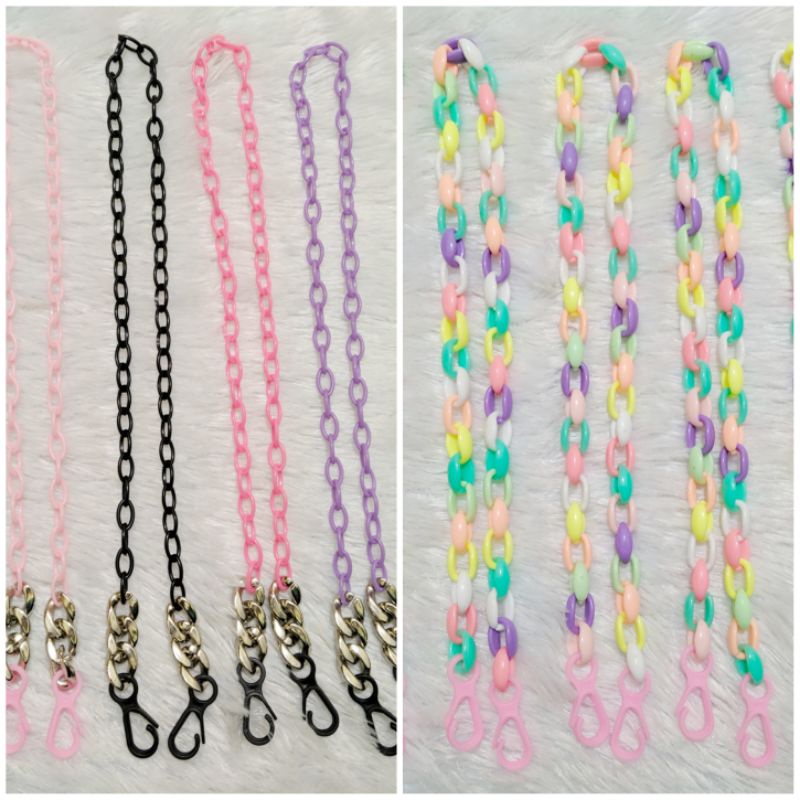 Rantai Masker Korea Strap Mask Tali Kalung Rantai Besar