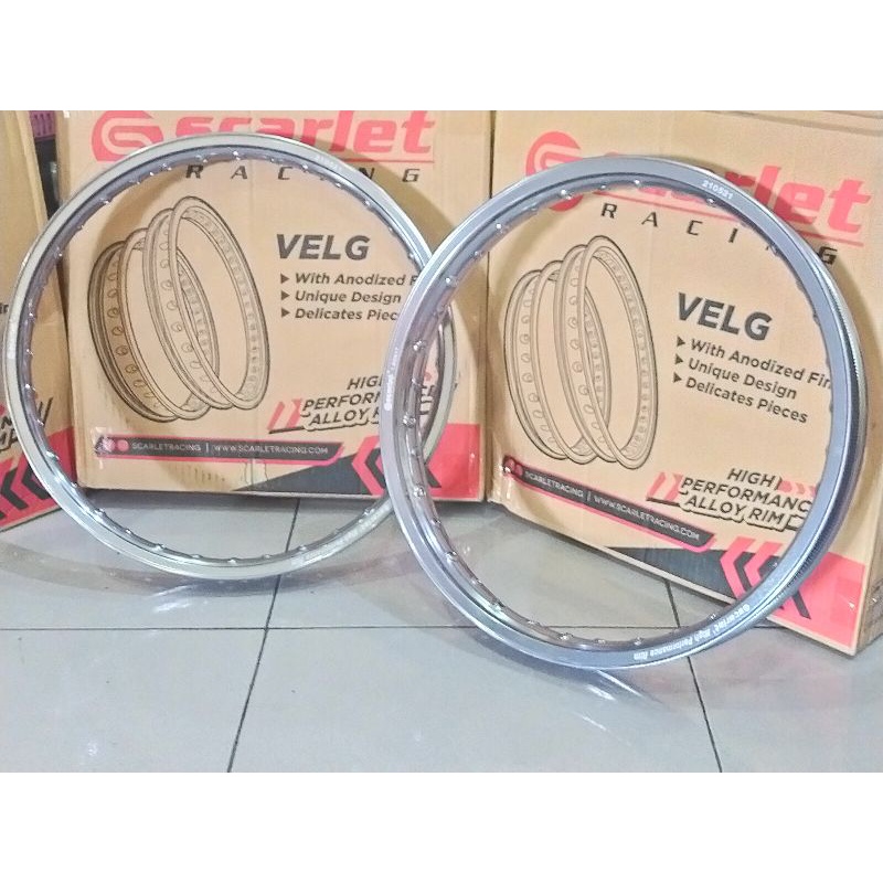 VELG SET SCARLET 140 + 160  RING 17 HOLE 36 TYPE WR