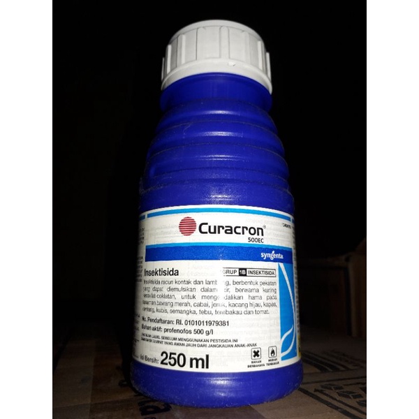 insektisida curacron 250ml bahan aktif: profenofos 500g/l