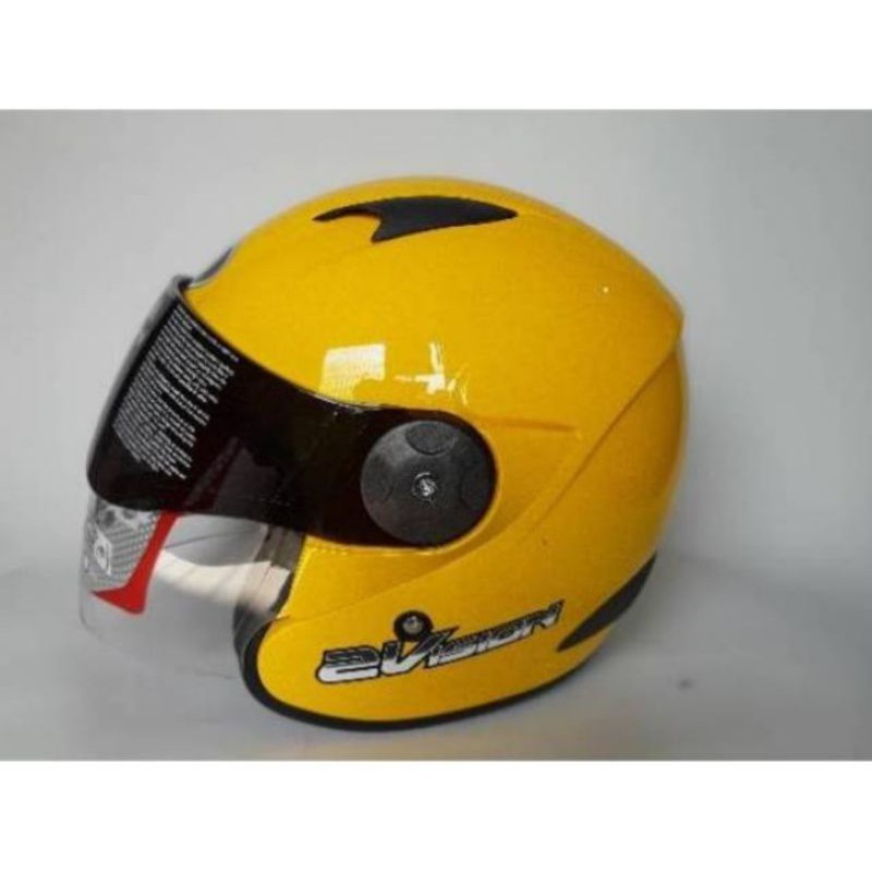 Helm Kyt 2Vision kuning Golkar Solid