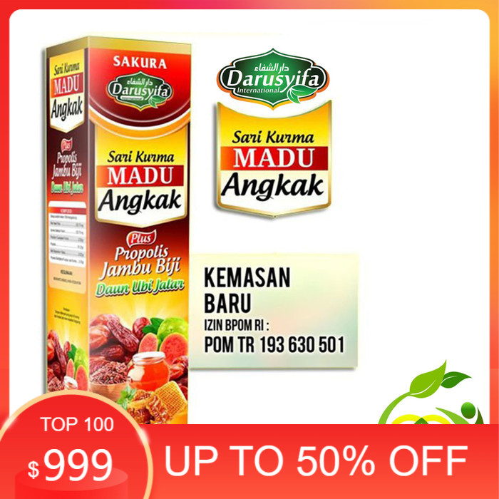 

Sari Kurma Madu Angkak 470 gr Obat Demam Berdarah