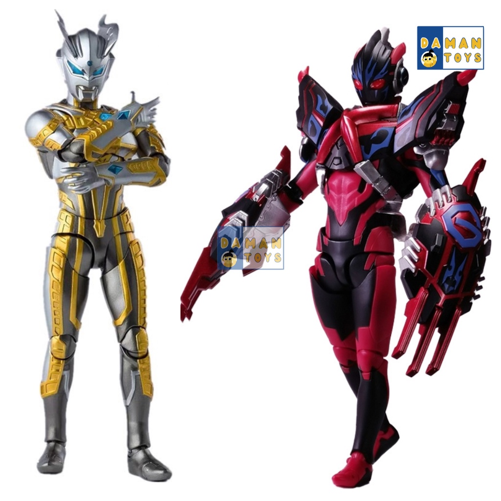Action Figure SHF Ultraman Orb Spacium Zeperion/ Ultraman X And Gomora Armor/Zero/Murah
