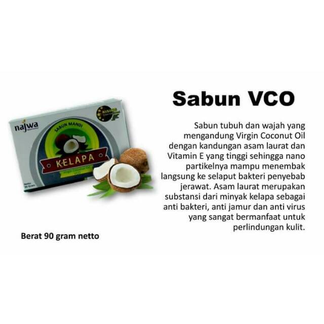 Sabun VCO (kelapa)