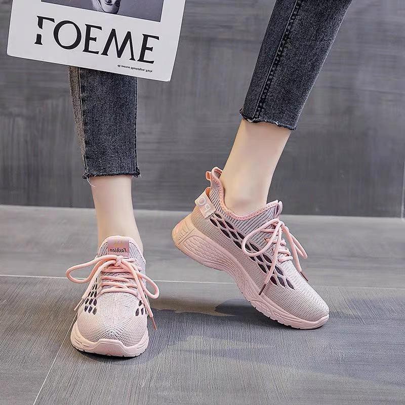 Sepatu Sneakers Korea Sepatu Wanita Import Sepatu Olahraga Wanita NS3007