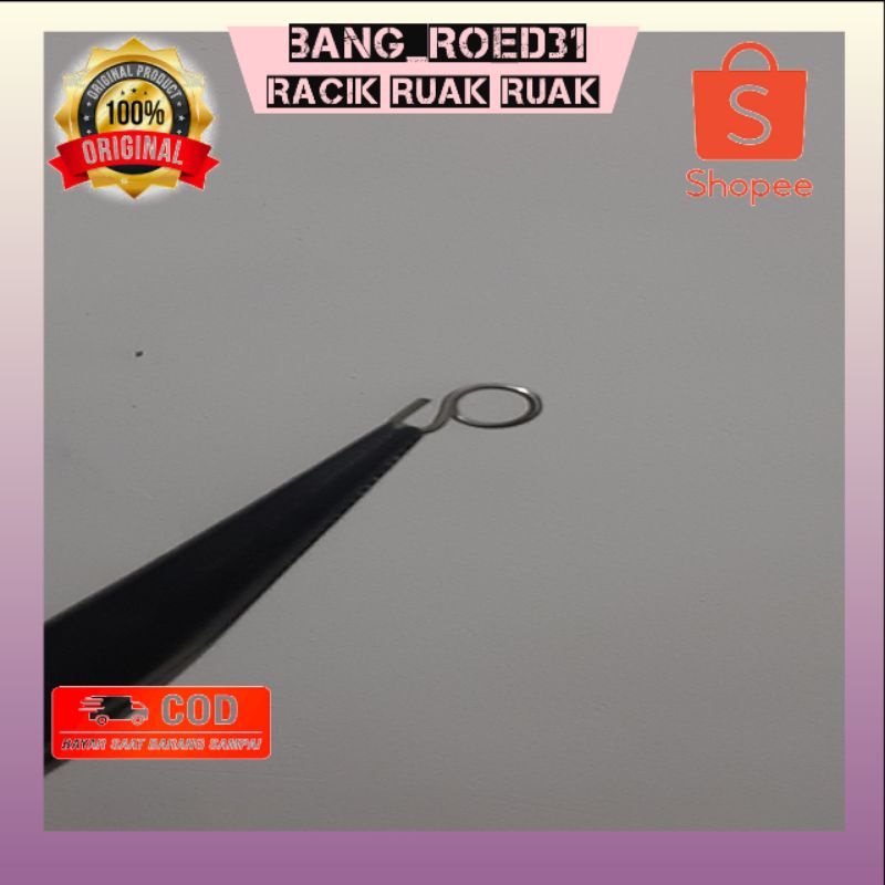 Ring 8 untuk jerat burung ruak ruak/wak wak/ruwak ruwak 50pcs dan 100pcs