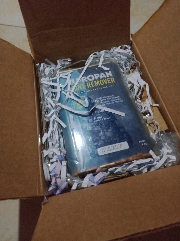 Propan Paint Remover Ppr-735 1kg Perontok Cat Tembok Dan Cat Minyak