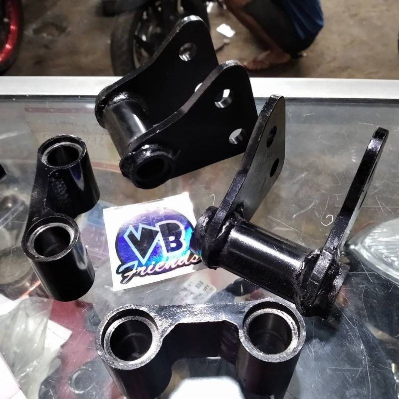 AR CR VB type Sedang. Peninggi shock Yamaha Scorpio