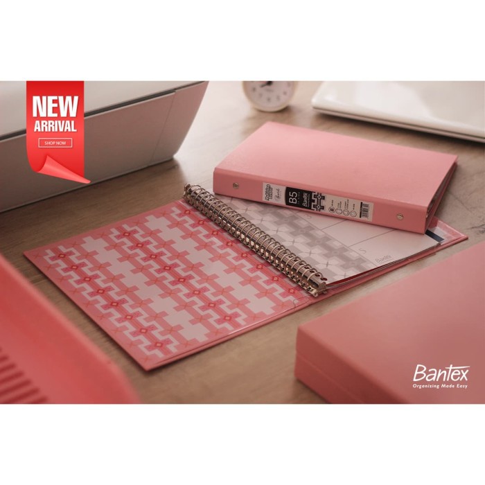 

Bantex B5 Multiring Binder - Batik Series 1336