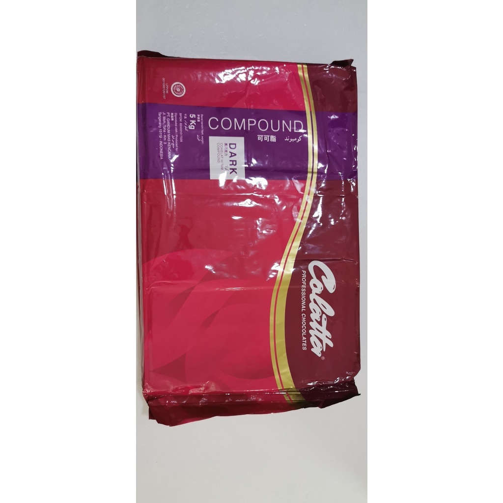 

Colatta Dark Chocolate Coklat Hitam Compound DCC (REPACK 1kg)