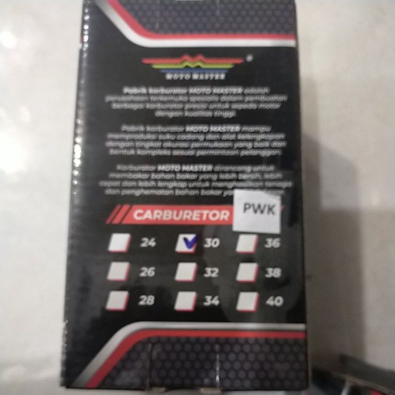 KARBURATOR PE 24 26 28 30  MOTO MASTER CPO 30MM FREE 2PILOTJET 2MAINJET 1JARUM KARBU motomaster skep kuningan-Motomaster.Pwk30