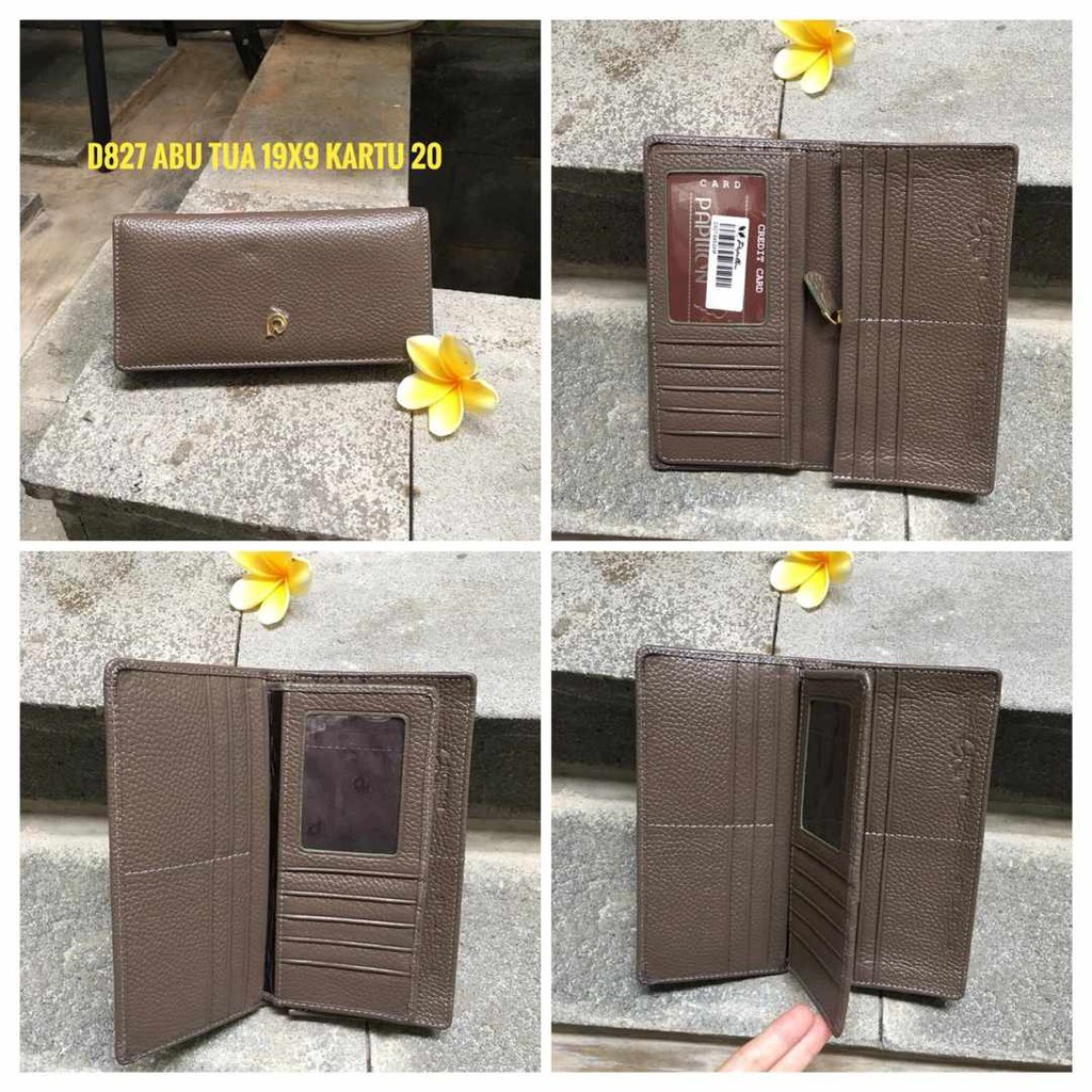 Dompet Papillon Original D827 Abu Tua