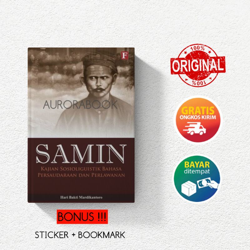 BUKU SAMIN - HARI BAKTI MARDIKANTORO - ORIGINAL