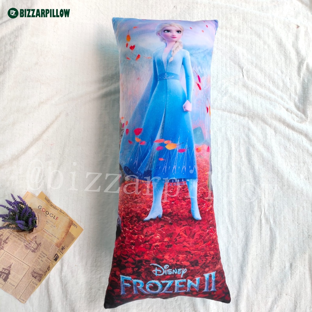 Bizzarpillow Bantal Dakimakura Elsa Anna Jumbo BZ156