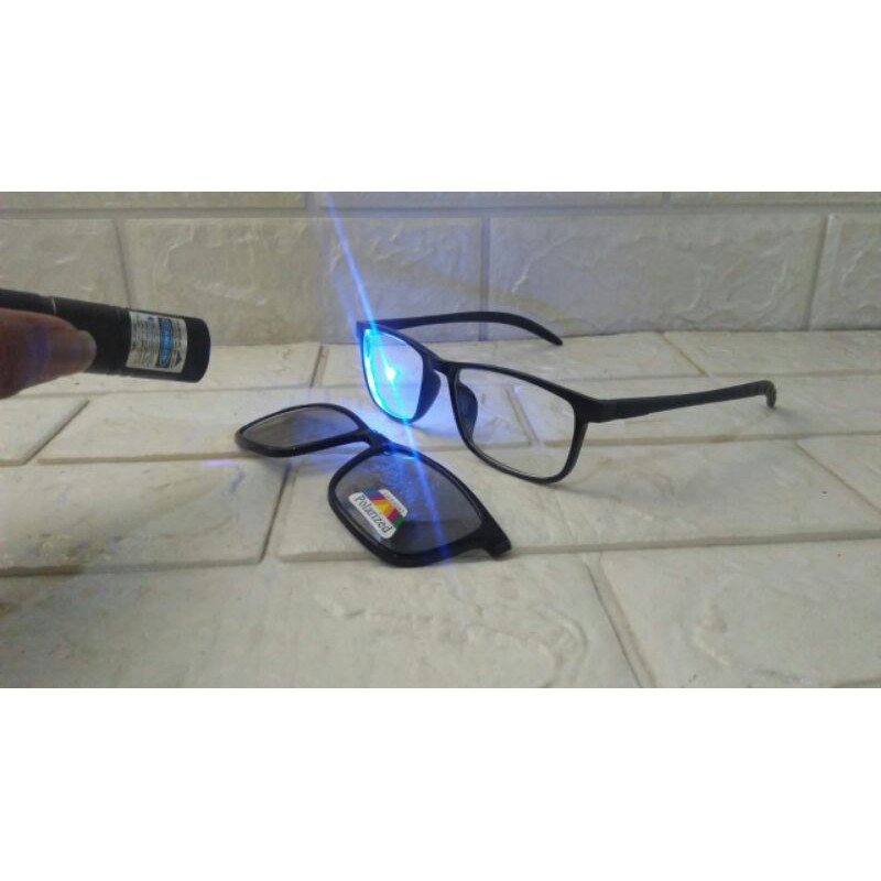 Kacamata minus antiradiasi polarized photochromix