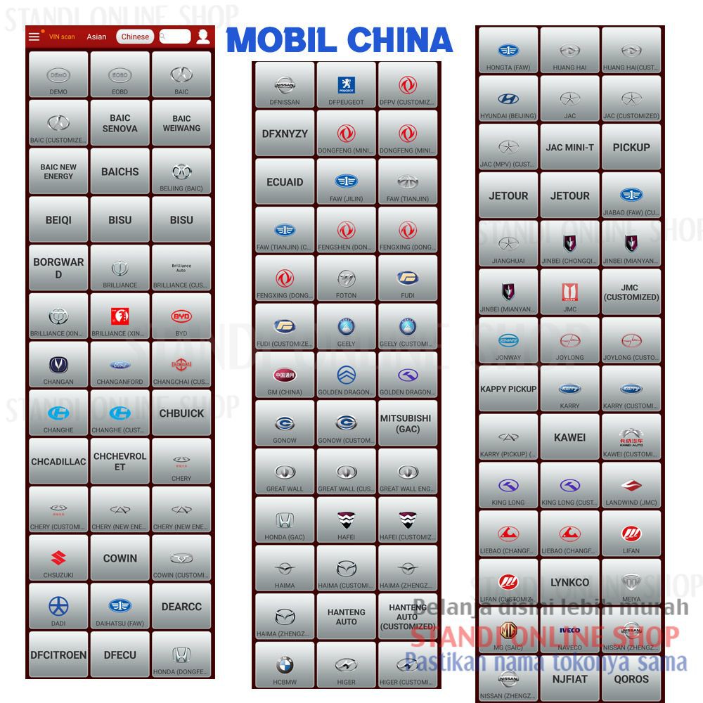 Aktivasi Full Software Diagzone Pro Launch Easydiag Golo X431 Mdiag